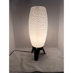 Underwriters Laboratories White MCM  Bubble Tripod Beehive Blow Mold 15‎ 3/4"